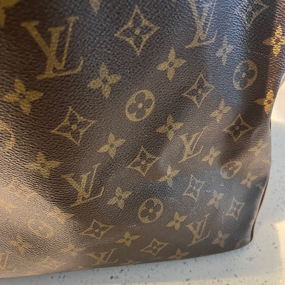 Louis Vuitton Monogram Cabas Mezzo Large Brown Tote - Picture 8 of 12